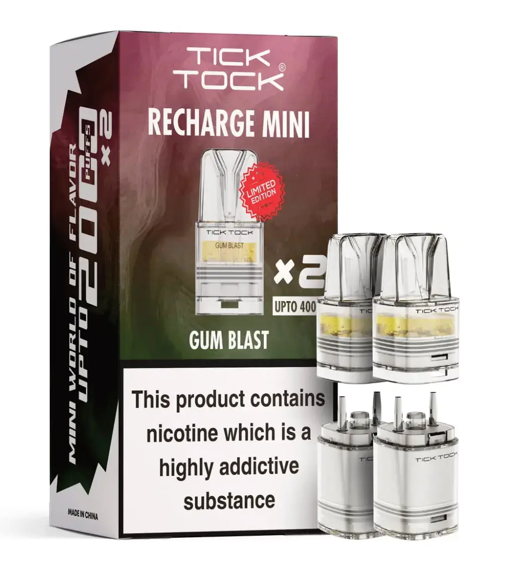  Gum Blast Tick Tock Magic 8000 Prefilled Pods